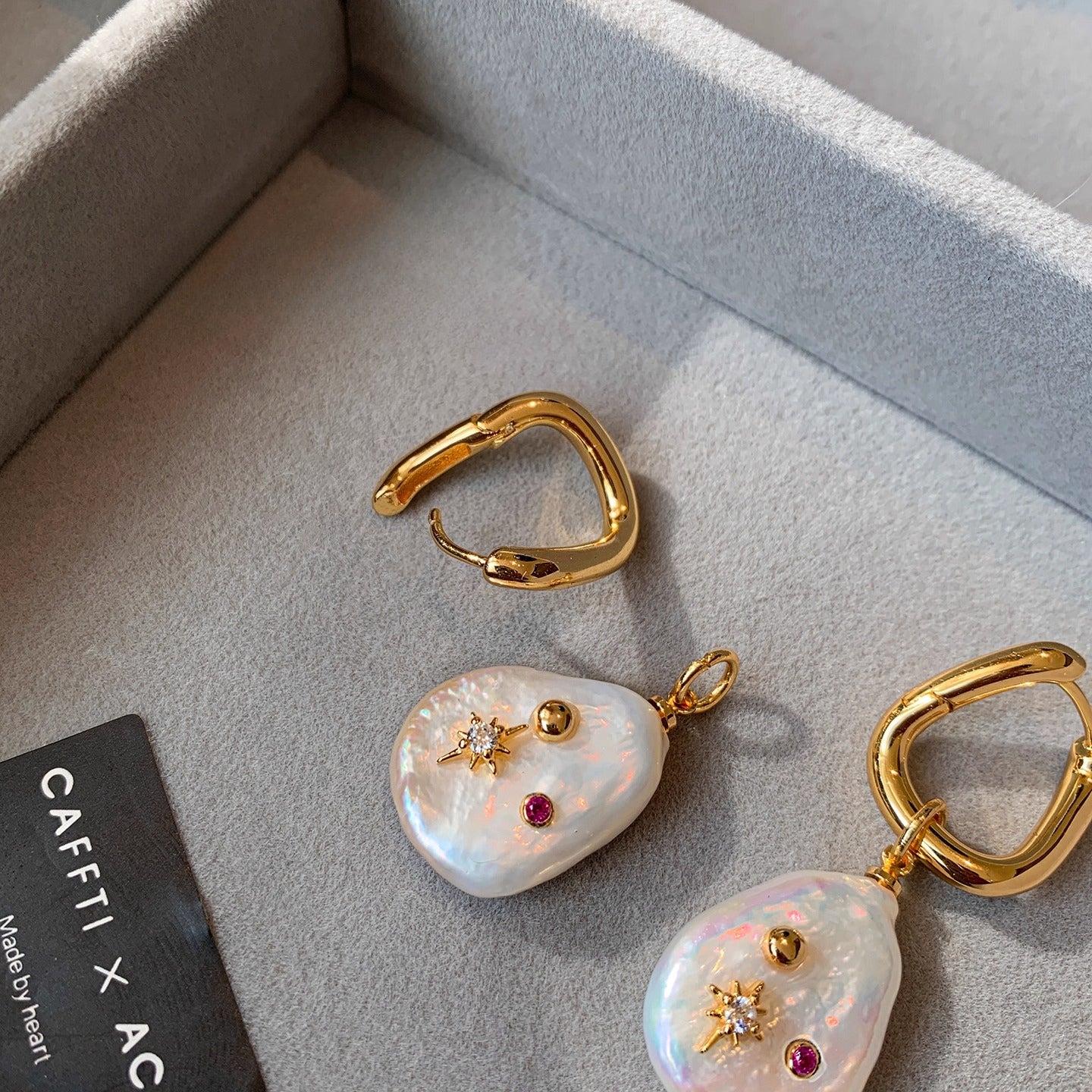 Long Baroque Pearl Earrings | 2025 New Trend for Women | High-End Large Design | Golden Autumn & Winter Earrings
