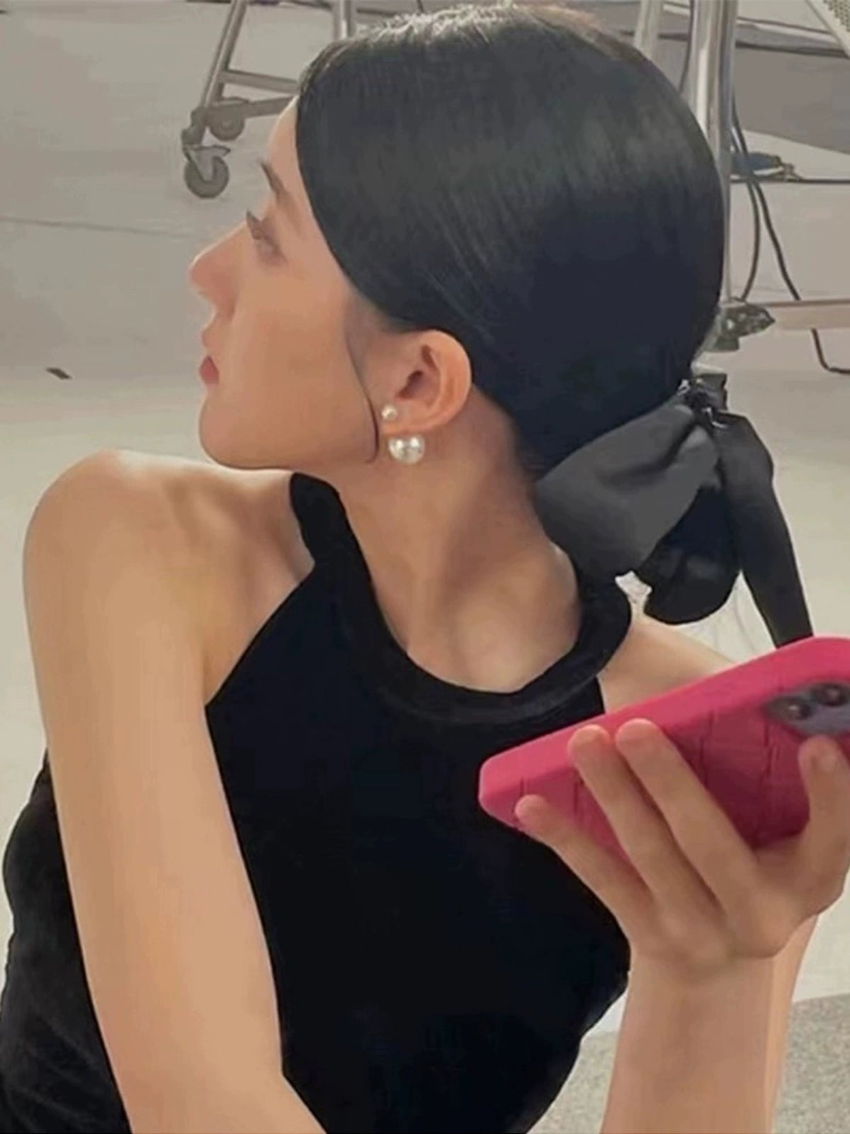 Double-Sided Pearl Stud Earrings | 2025 New Women's Trend | Australian White | Sterling Silver | Front and Rear Wearable Temperament Design