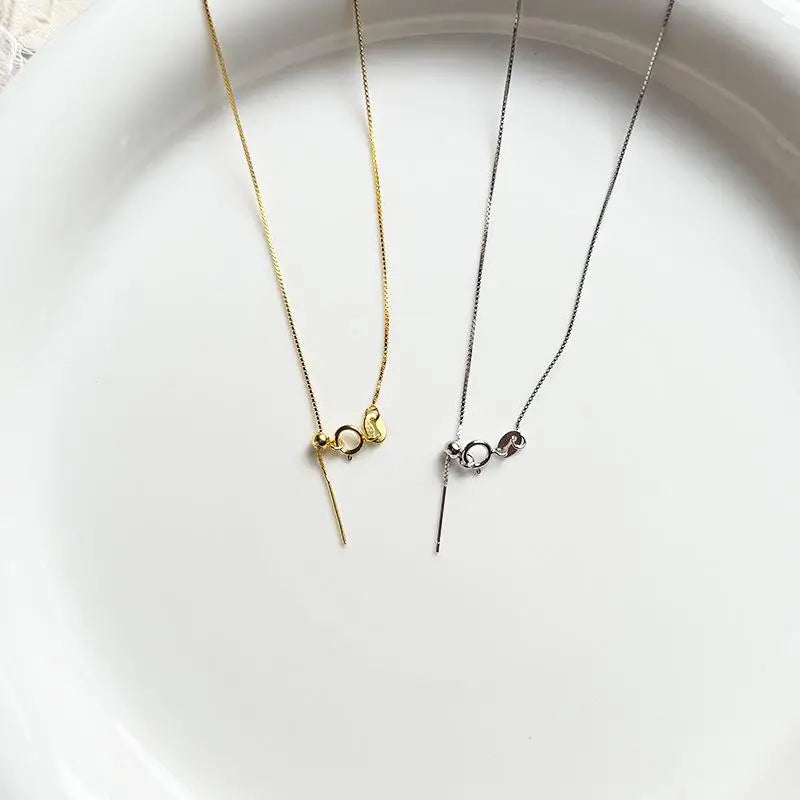 Smiling Pearl Necklace, Shell Pearl Necklace, Light Luxury, Niche Style, Sweater Chain, High-end Simplicity