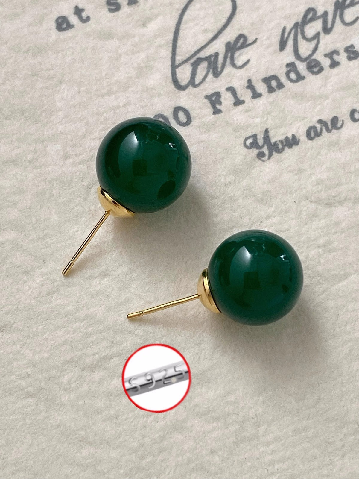 Green Pearl Stud Earrings | 2025 New Trend for Women | Chinese Style | S925 Silver Needle | Light Luxury & Popular Design