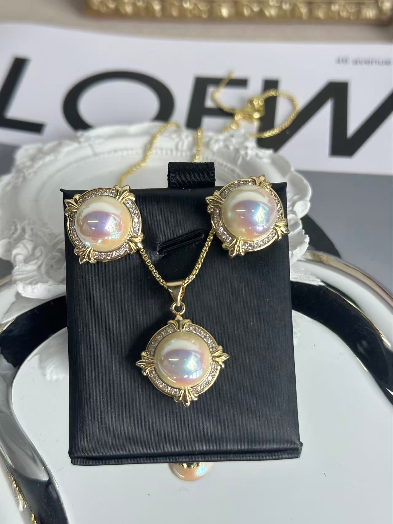 shell pearl sets