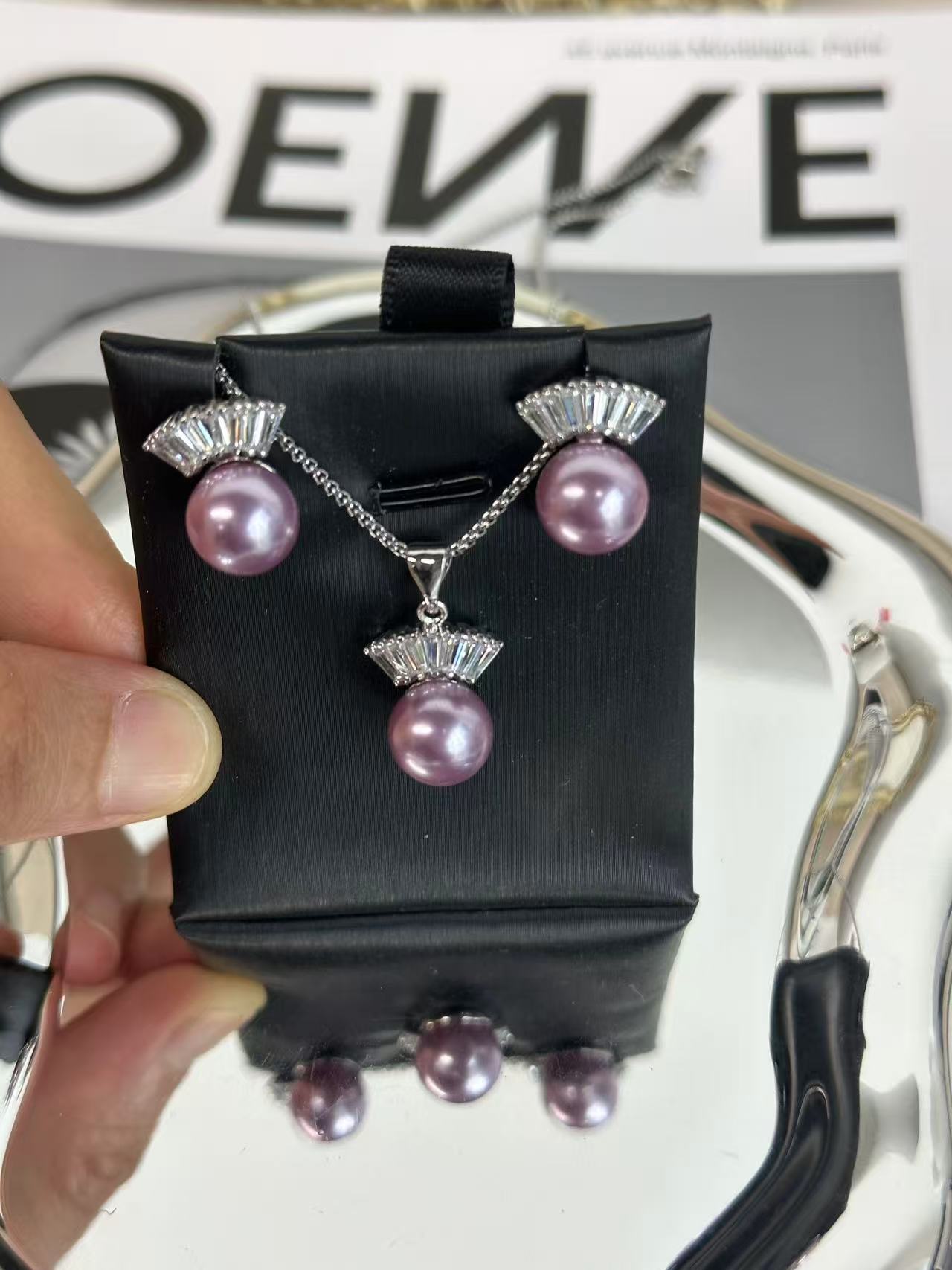 shell pearl set