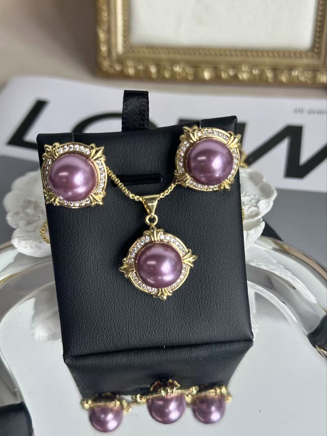 shell pearl sets