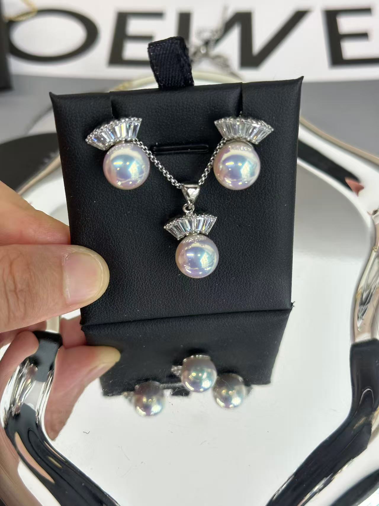 shell pearl set