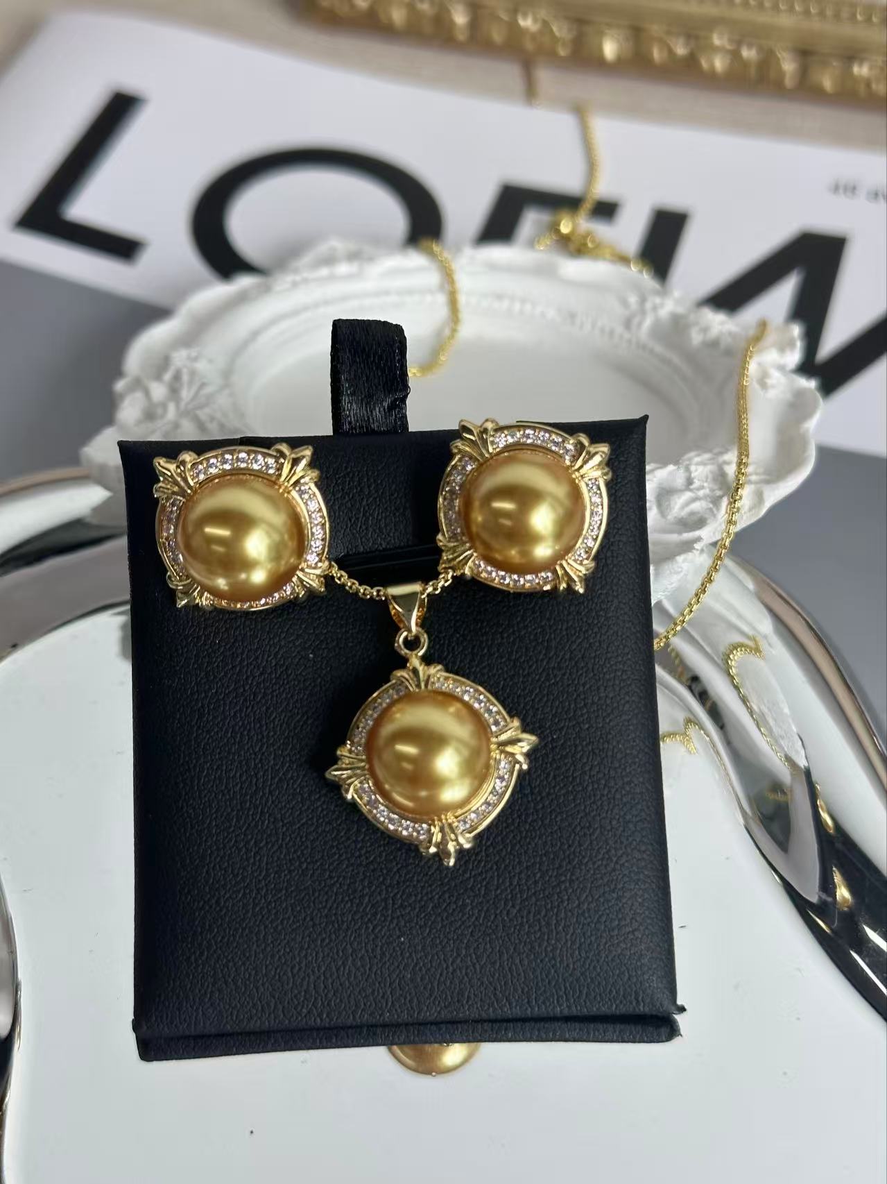 shell pearl sets