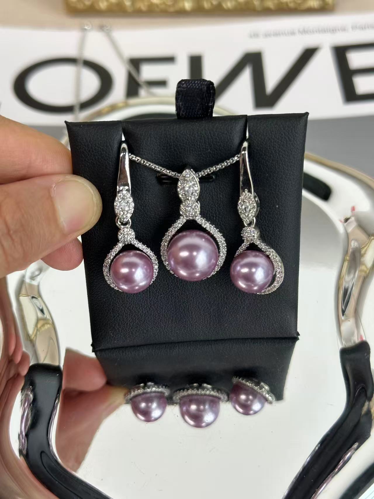 shell pearl set