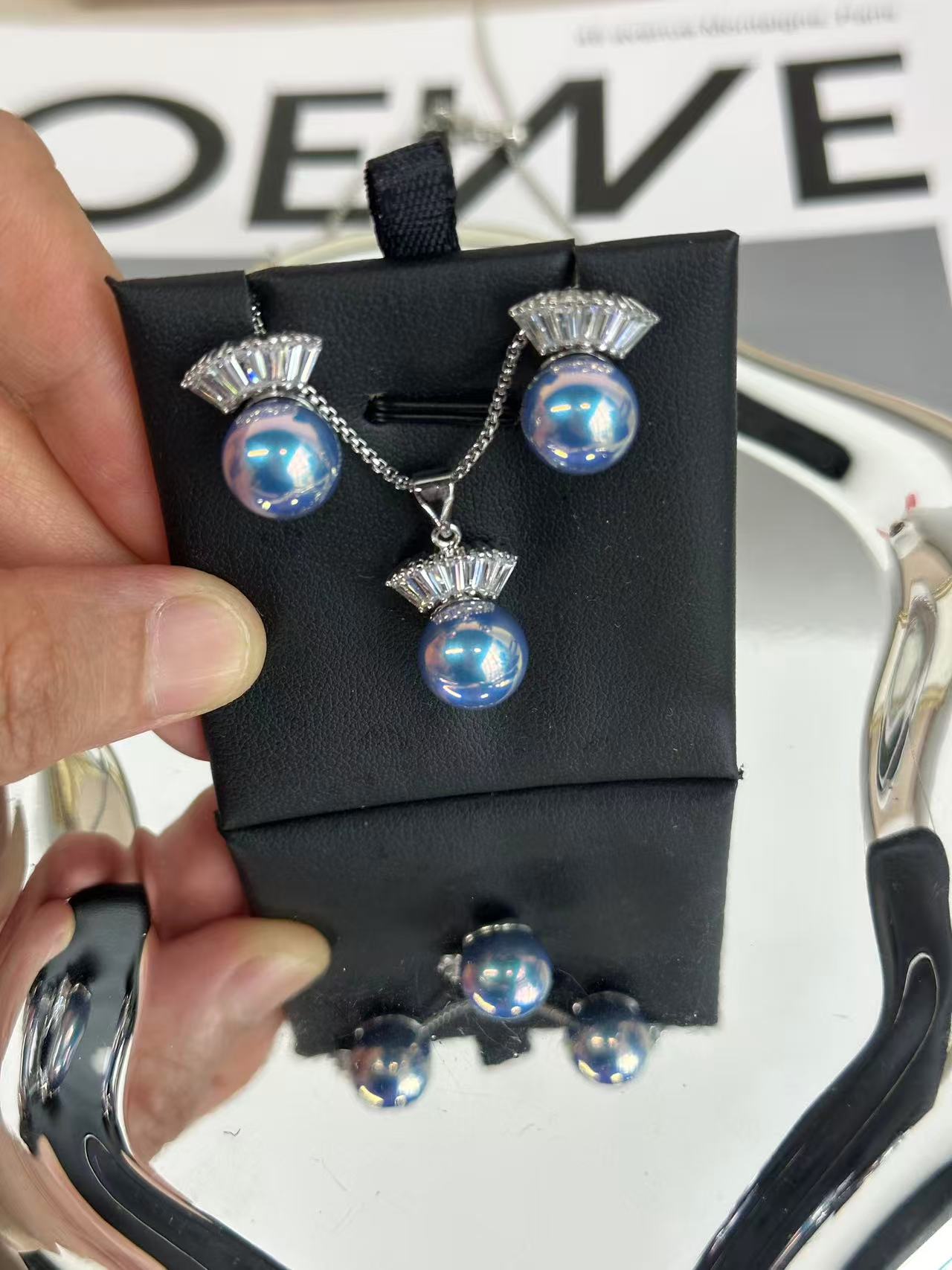 shell pearl set
