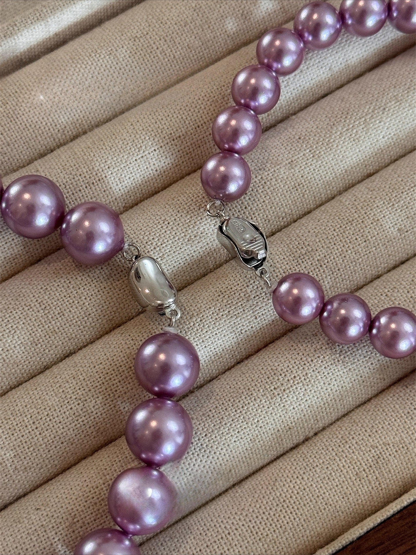 Violet Purple Pearl Bracelet – Women’s Exquisite High-End French Temperament Jewelry