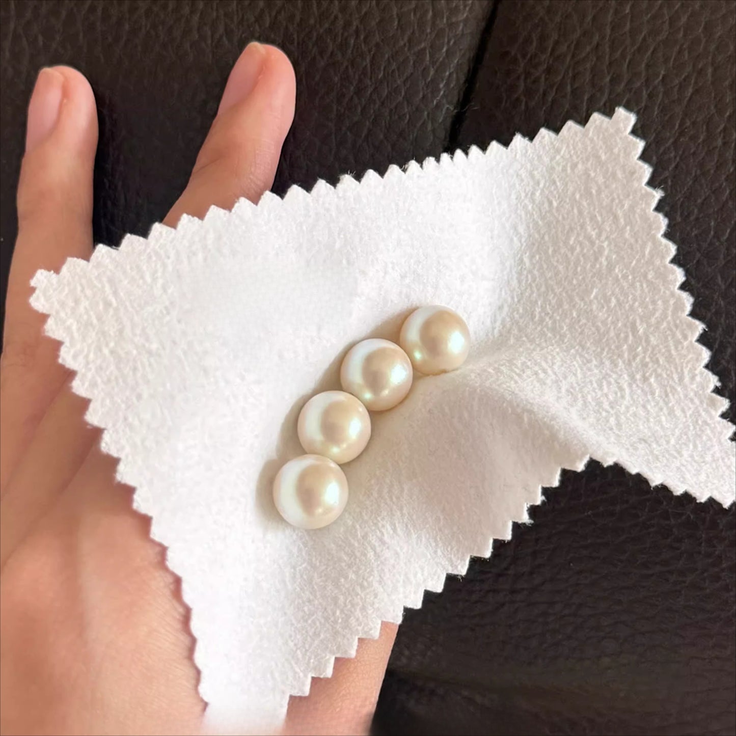 Clean & High-End Version  10mm Pink Pearl Necklace – High-End Women’s Clavicle Chain